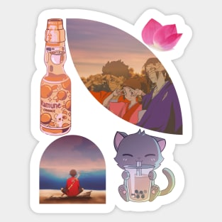 Kawaii Samurai Champloo Pack! Sticker